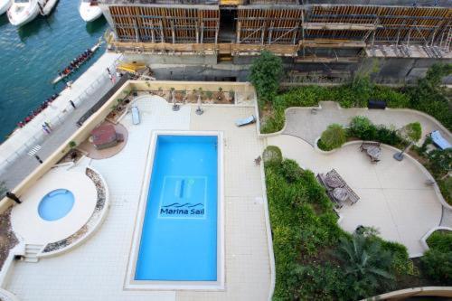 Lovely 1-Bedroom Apartment In The Heart Of Dubai Marina Dış mekan fotoğraf
